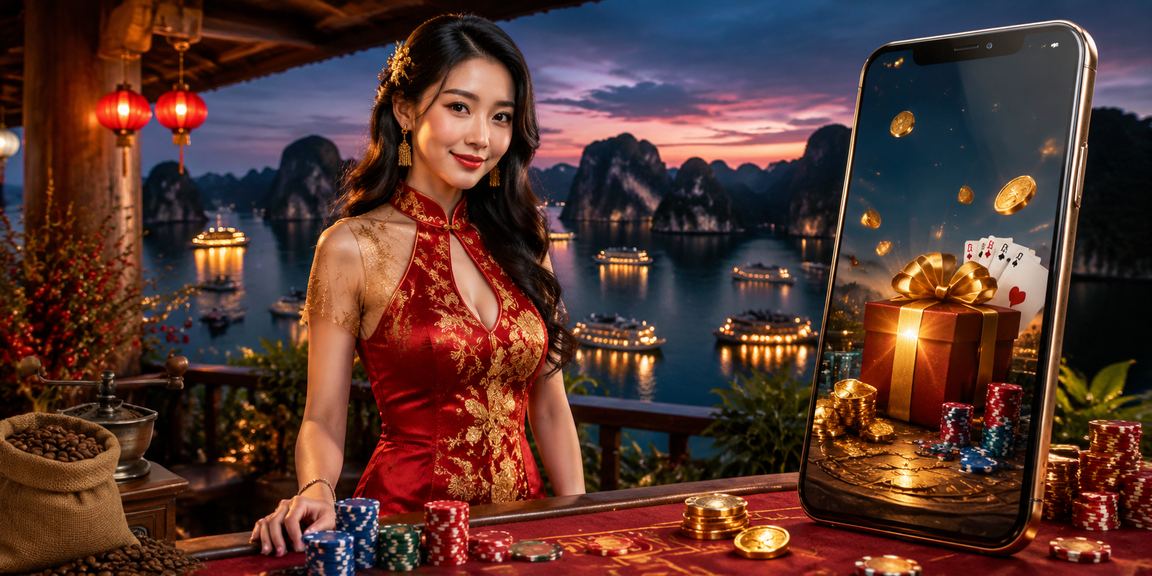 Trải nghiệm ứng dụng casino di động bên bờ vịnh Hạ Long
